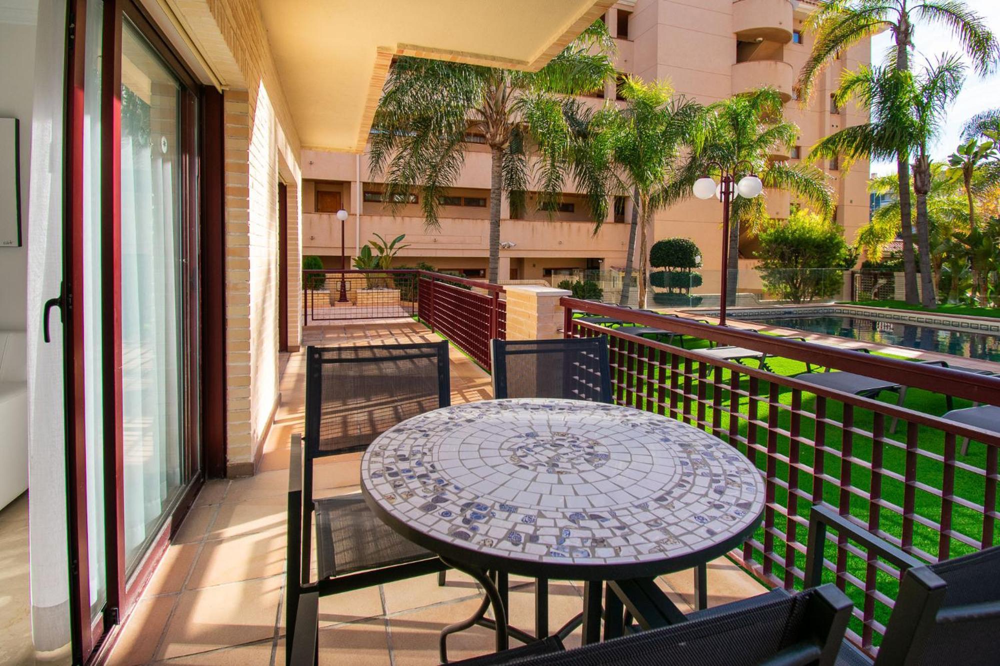 Apartamentos Albir Confort 3 Dormitorios El Albir Zewnętrze zdjęcie